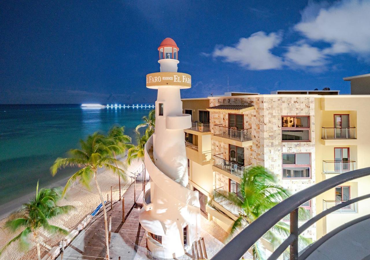 Condo Surf 405 - Luxury Oceanview Beachfront 3 Bedroom With Gym - At El Faro Condos Плая-дель-Кармен Экстерьер фото