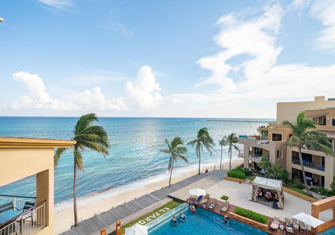 Condo Surf 405 - Luxury Oceanview Beachfront 3 Bedroom With Gym - At El Faro Condos Плая-дель-Кармен Экстерьер фото